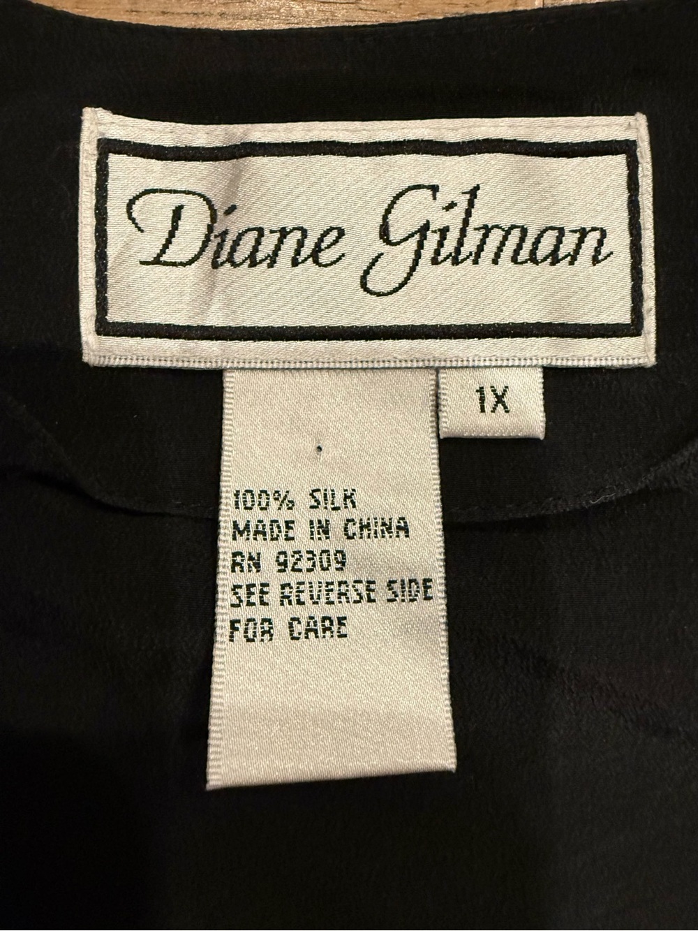Vintage Diane Gilman Silk Sequins Tropical Blouse Birds Of Paradise Size 1X - Picture 4 of 6